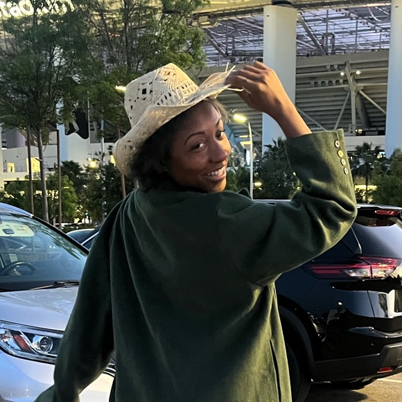 Stylish Straw Cowboy Hat - Picture 5 of 5